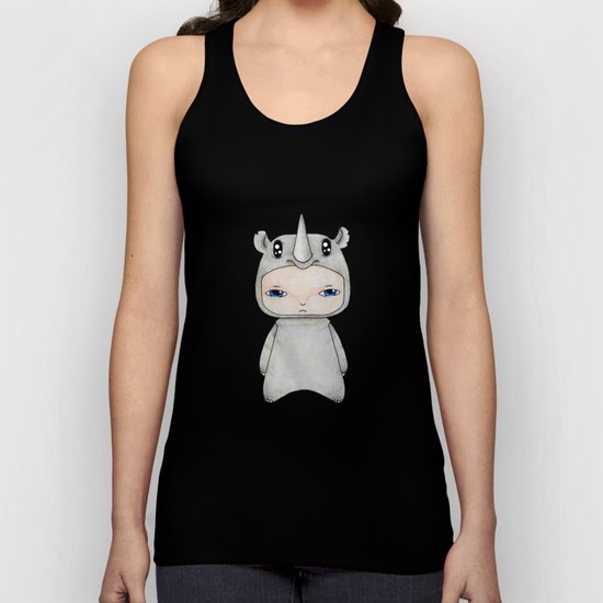 A Boy - Rhino Unisex Tank Top