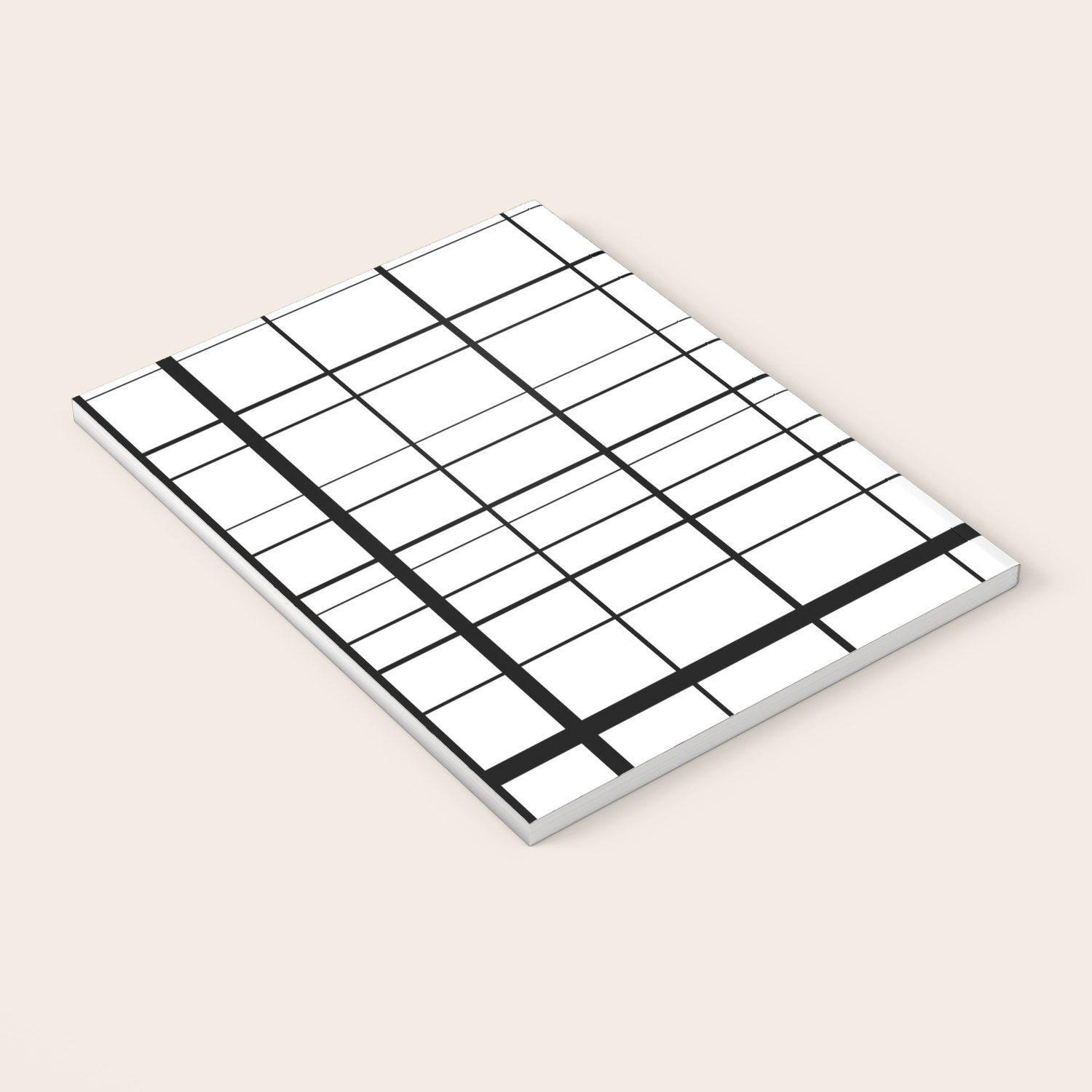Quadrillage Notebook By Petitebiscotte Society6