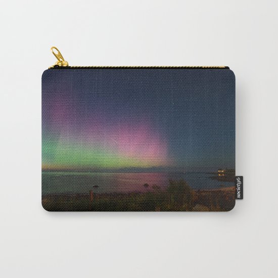 Pink Aurora at Old Garden Beach Carry-All Pouch