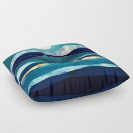 Winter Sea Floor Pillow