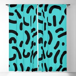 Wiggles & Squiggles Blackout Curtain