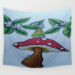 Lil Froggy  Wall Tapestry