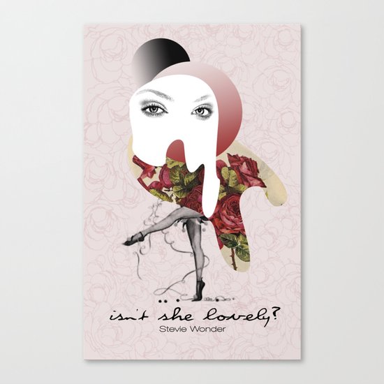 Isn't She Lovely Canvas Print