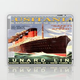 Vintage poster - Lusitania Laptop Skin