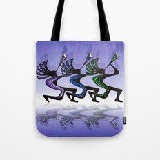 JAZZY KOKOPELLI REFLECTIONS Tote Bag