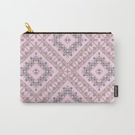 Gold lace, pink Carry-All Pouch
