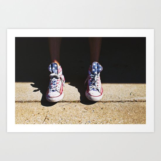 Vintage America Art Print