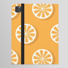 Orange Slices Pattern Background For Restaurant Kitchen iPad Folio Case