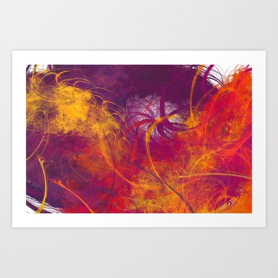 It is because of you Art Print