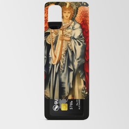 “Angel Tapestry” by Edward Burne Jones Android Card Case