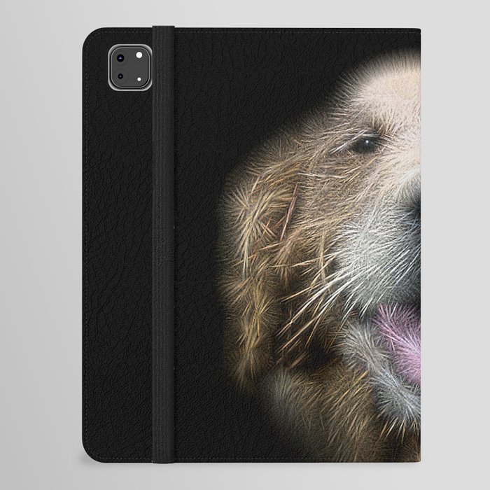 Spiked Labrador Retriever iPad Folio Case