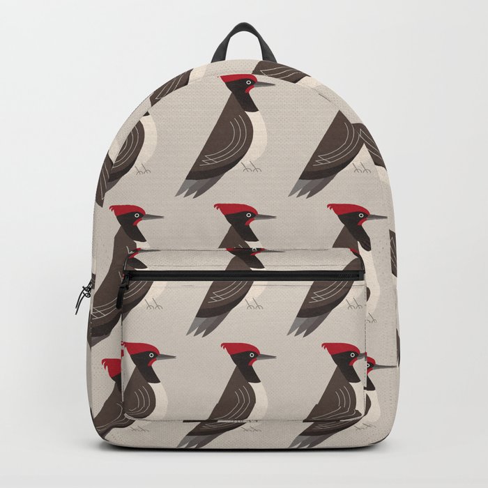 Whimsy White-bellied Woodpecker Backpack
