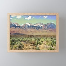 Sierra Nevada I Framed Mini Art Print