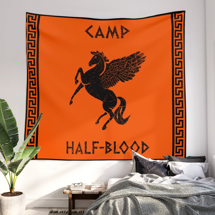 Camp Half-Blood Wall Tapestry by Nana Leonti