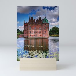 Egeskov castle, Denmark Mini Art Print