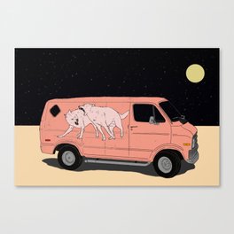 Van Wolves Canvas Print