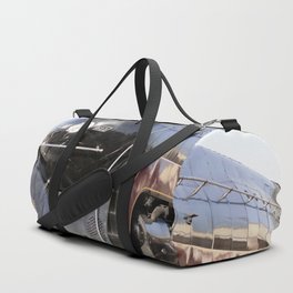 Western Fashion Cow Print and Long Horn Large Duffle Bag or 