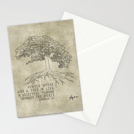 Proverbs 15:4 Stationery Card