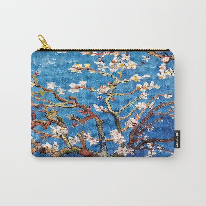Van Gogh Branches of an Almond Tree in Blossom Carry-All Pouch