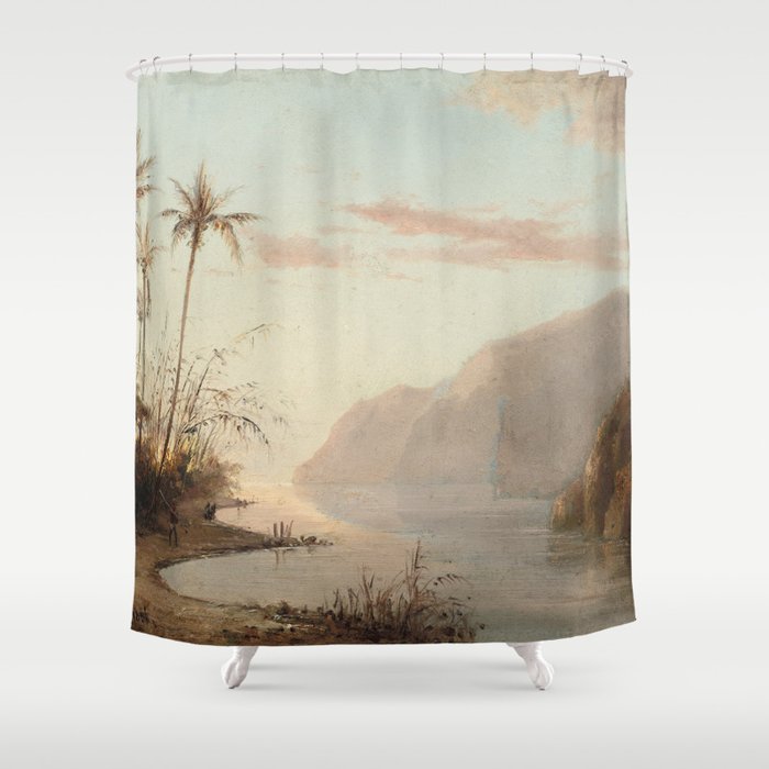 A Creek in St. Thomas Shower Curtain