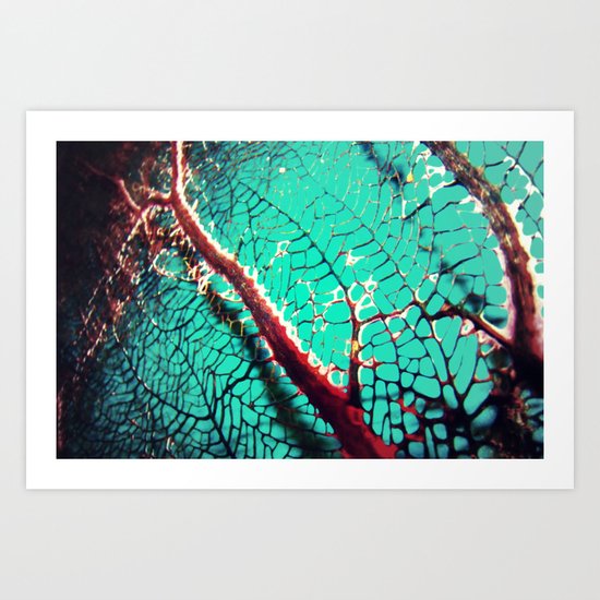 Coral me pretty Art Print