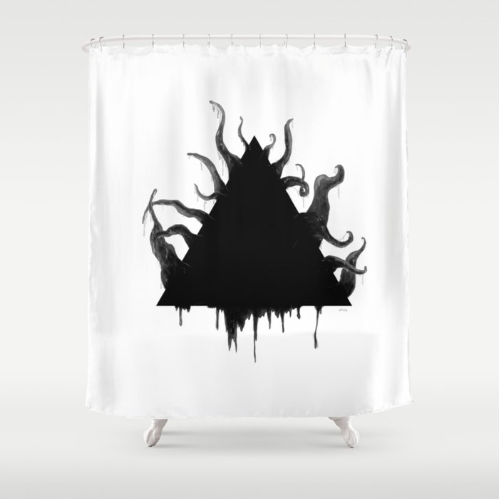 triangle 01 Shower Curtain