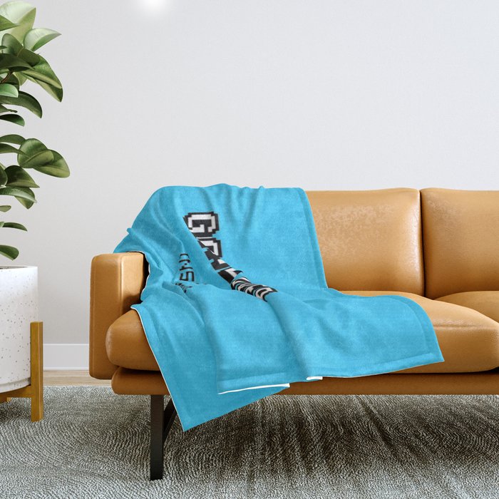 Game Over Insert Coins To Continue Throw Blanket by Mannee