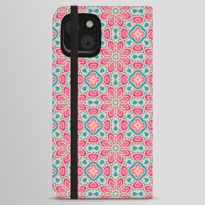 Mexican Field of Flowers iPhone Wallet Case
