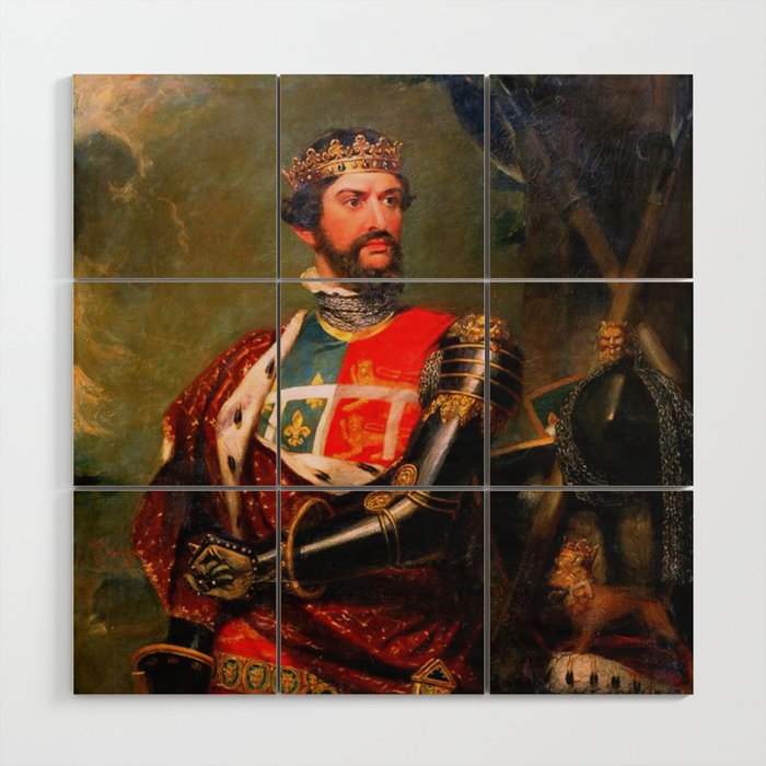 Edward the Black Prince Wood Wall Art