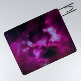 Colorful Universe Nebula Galaxy And Stars Picnic Blanket