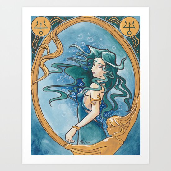 Princess Neptune Art Print