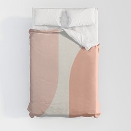 Modern Minimal Arch Abstract XXXI Duvet Cover