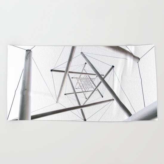 Infinite Geometry Beach Towel