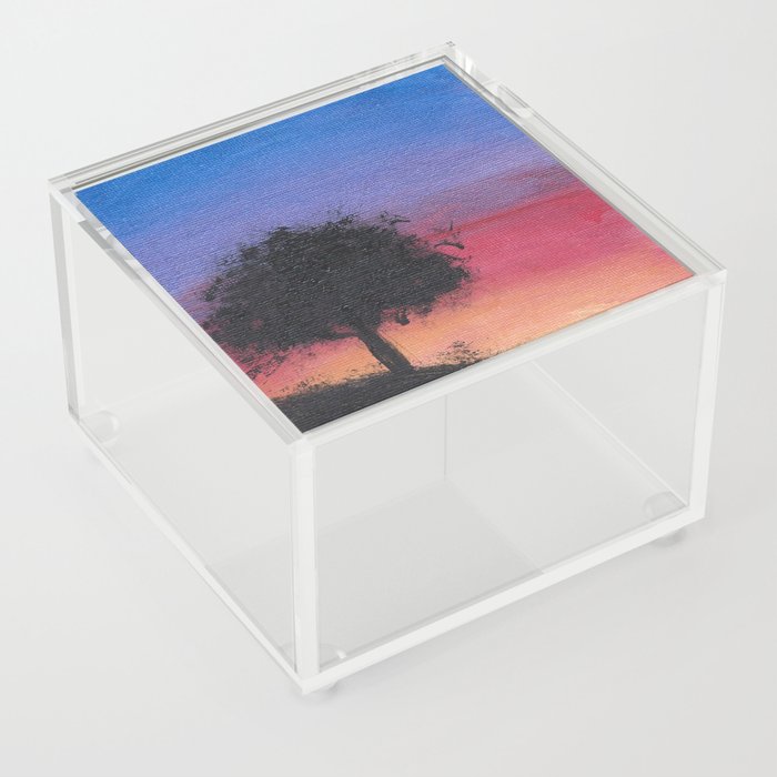 Sunset Painting 105 Acrylic Box