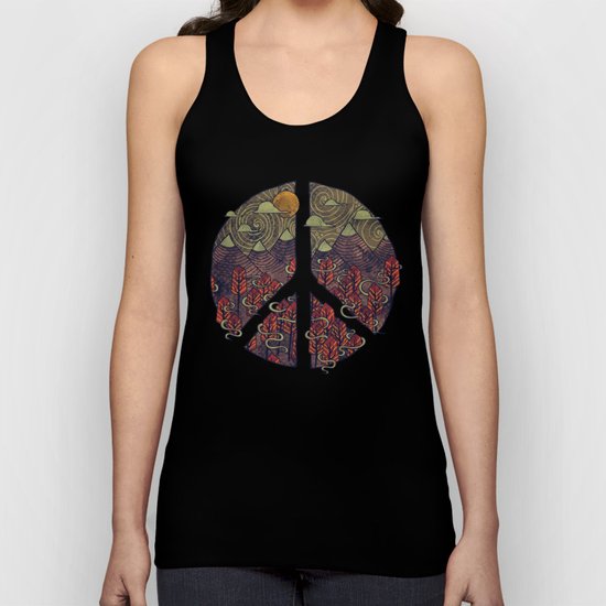 Peaceful Landscape Unisex Tank Top