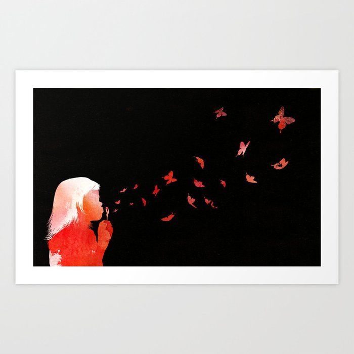 Discover the motif BLOWING BUTTERFLIES by Robert Farkas as a print at TOPPOSTER