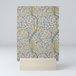 William Morris Antique Flora Pattern Mini Art Print