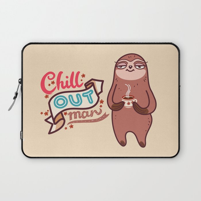 Chill Sloth Laptop Sleeve