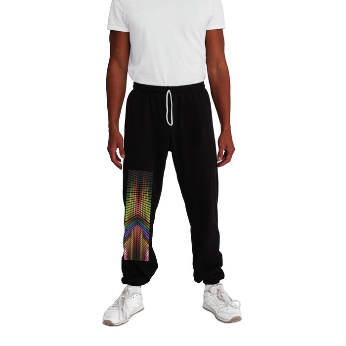 Abstract equalizer concept idea background Sweatpants
