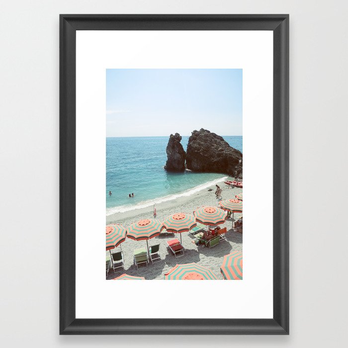 Italian summer  Framed Art Print