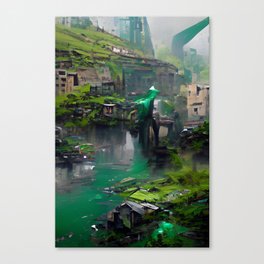 Allgreen Canvas Print