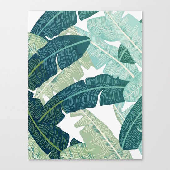 Tropical oasis Canvas Print