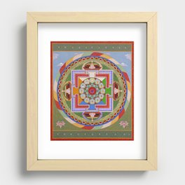Mandala Recessed Framed Print