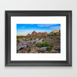 Spring's First Light - Gold Butte National Monument, Nevada Framed Art Print