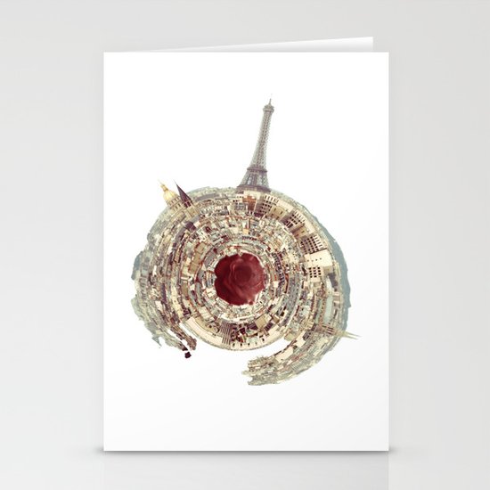 around Paris with Rose Stationery Cards