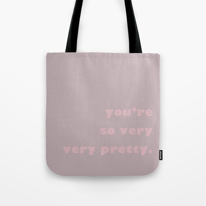 Pretty Tote Bag by KK Na Disco Society6
