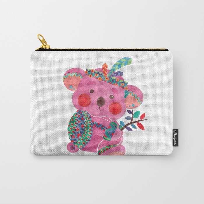 The Pink Koala Carry-All Pouch