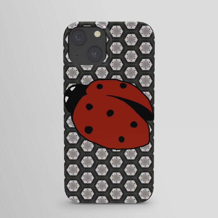 Ladybug with Background iPhone Case