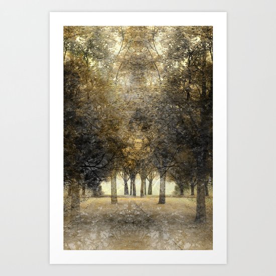 Spirit of the trees Art Print