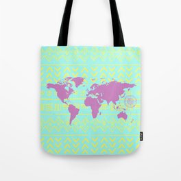 The World Is Your Map To Explore!  Tote Bag